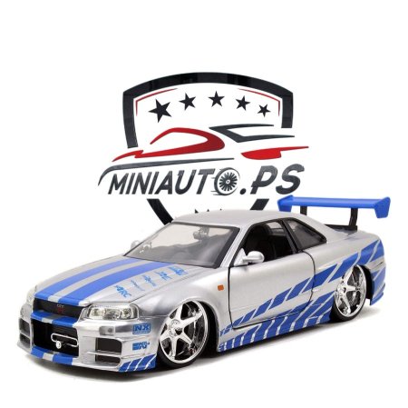 نيسان سكاي لاين 2002 Skyline R34 قياس 1/24